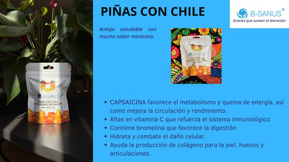 PIÑAS LIOFILIZADAS EN TROZOS B-SANUS (12g)