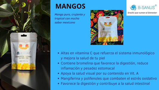 MANGOS LIOFILIZADOS EN TROZOS B-SANUS (12g)