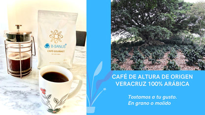 CAFÉ GOURMET B-SANUS - Origen Veracruz 100% Arábica (1kg)
