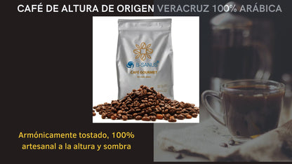 CAFÉ GOURMET B-SANUS - Origen Veracruz 100% Arábica (1kg)
