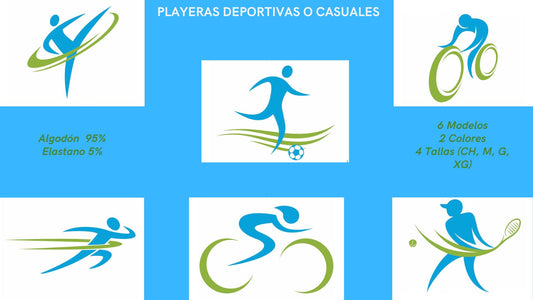 PLAYERA DEPORTIVA B-SANUS con Morral - 6 Modelos