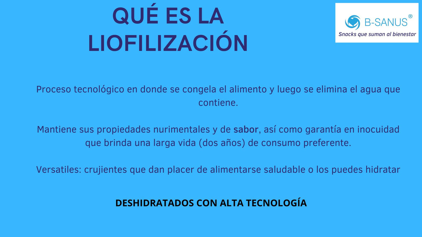 PIÑAS CON CHILE LIOFILIZADAS EN TROZOS B-SANUS (13g)