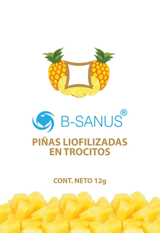 PIÑAS LIOFILIZADAS EN TROZOS B-SANUS (12g)